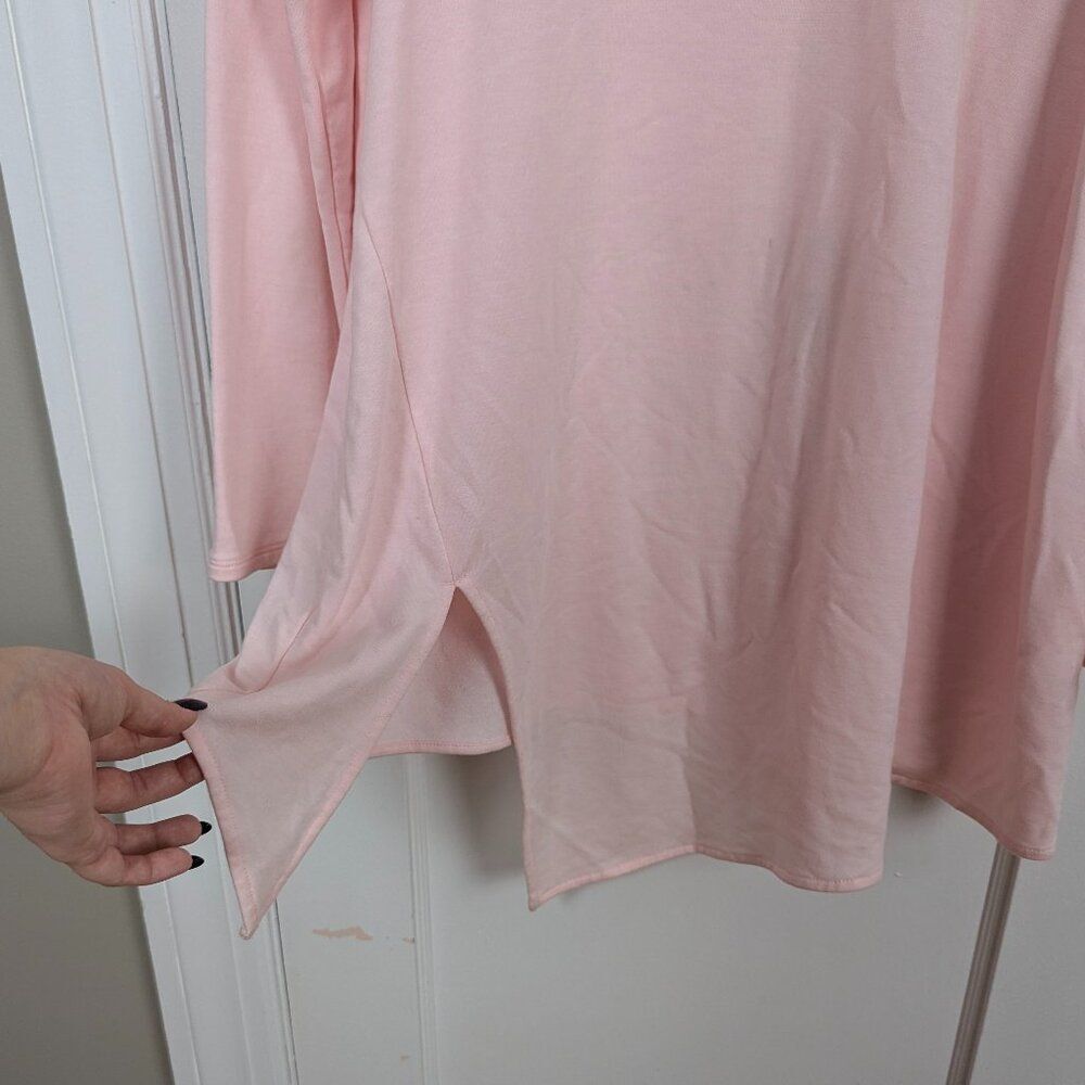 J. Jill | PureJill Luxe Tencel Asymmetrical Tunic Top Size M - Picture 4 of 8